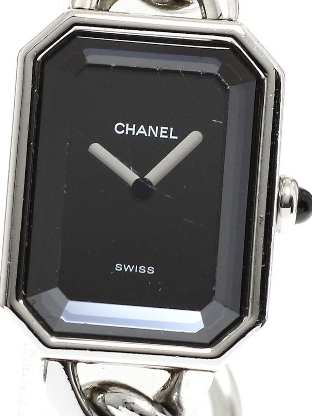 CHANEL Premiere L H0452 black Dial Quartz Ladies Watch_920359